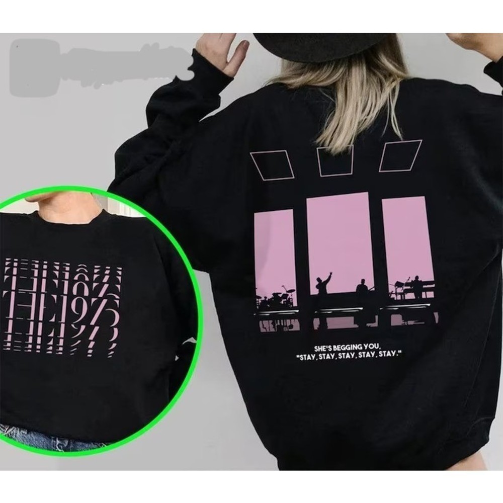 The 1975 Vintage Retro T, The 1975 Band Music T Unisex  2 Sided